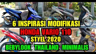 MODIFIKASI VARIO 110 ALA BABYLOOK, THAILAND, MINIMALIS DLL, || MODIFIKASI VARIO 110CW TERBAIK 2020