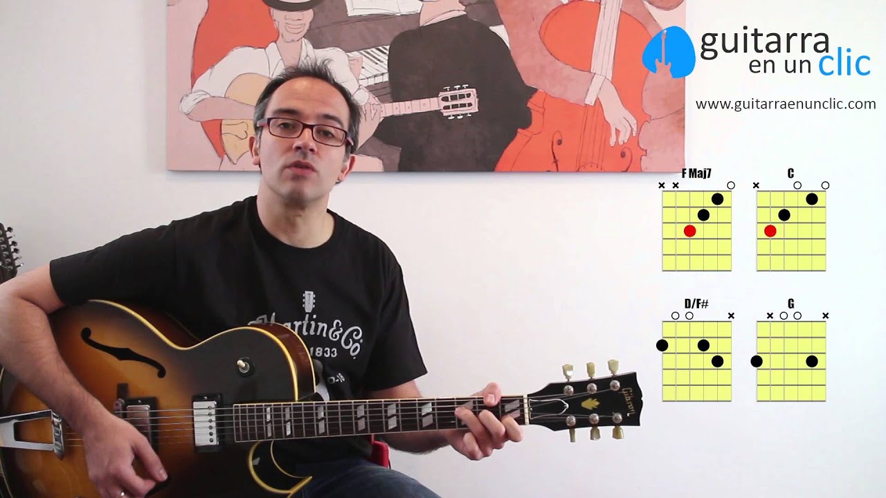 Con Acordes: Practicar el tempo con metrónomo en los pulsos 2 y 4 del compás. A1C13