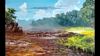 Shallow Stream Scene Final Touches