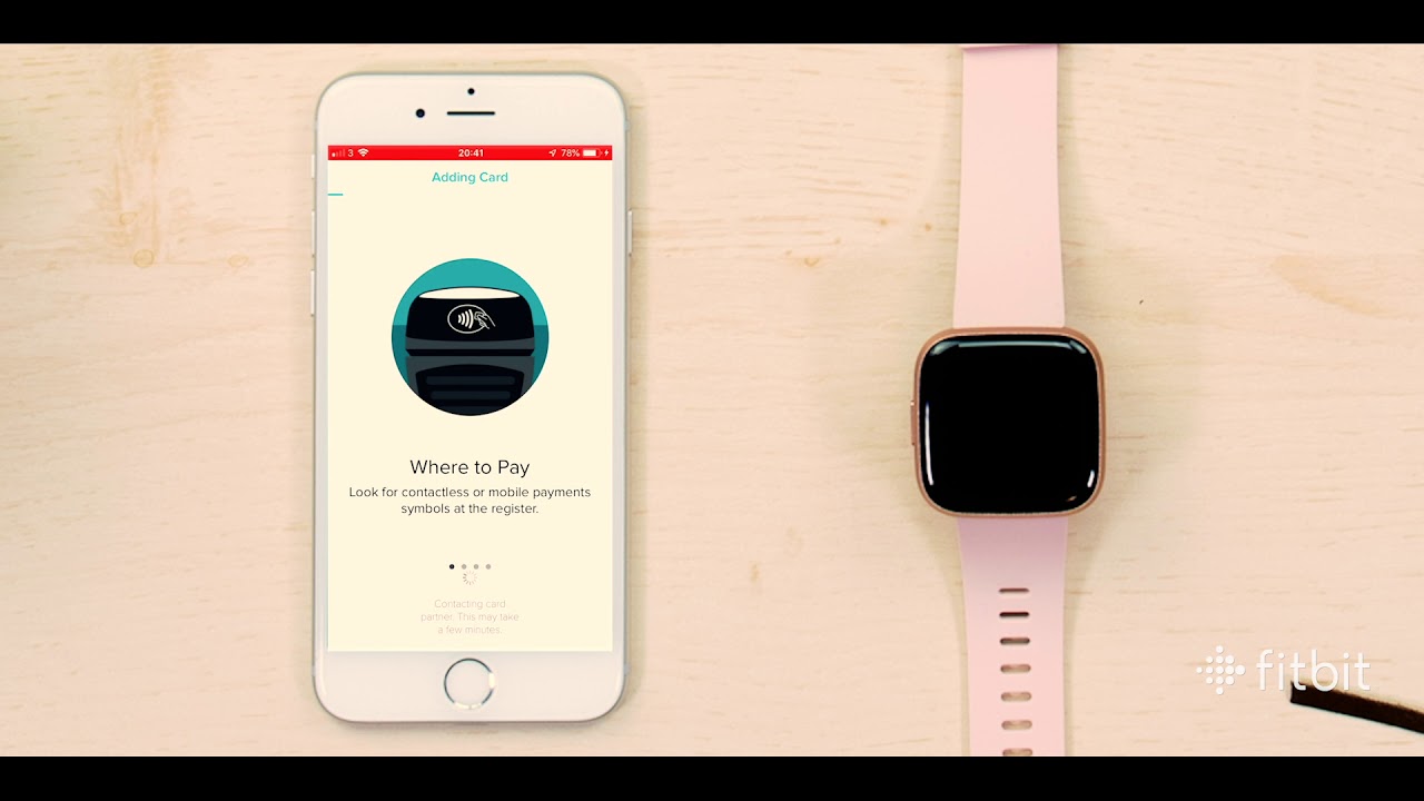 apple pay fitbit versa