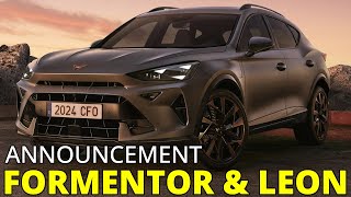 CUPRA Formentor & Leon Facelift Announcement | 4K