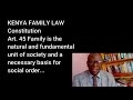 LECTURE 146: FAMILY LAW PT. 1