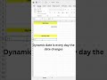 Excel Date Shortcut Key & TODAY, NOW Functions #shorts #excel #exceltips #exceltutorial #tech #fun