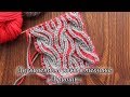 Двухцветные косы в технике «Бриошь» | Brioche cable knitting in two colors