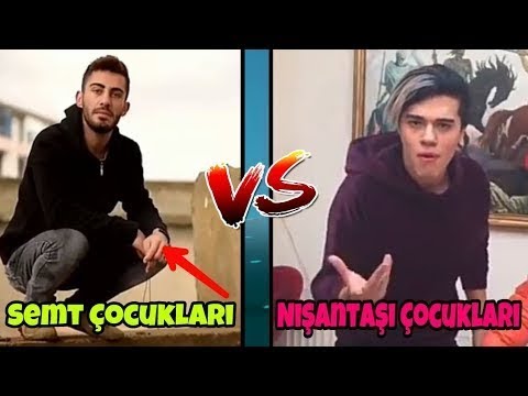 NİŞANTAŞI ÇOCUKLARI VS SEMT ÇOCUKLARI BÜYÜK KAPIŞMA | GÜLMEKTEN YERE DÜŞECEKSİNİZ