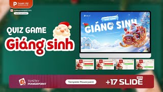 Mẫu Slide Quiz Game Giáng Sinh - Noel screenshot 3