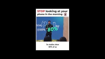 Stop Looking at your phone in the morning | #Jayshetty