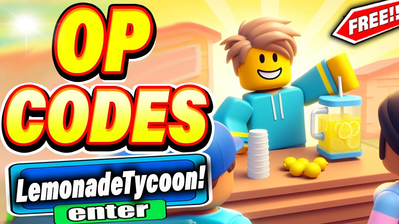 ALL NEW *SECRET CODES* IN ROBLOX LEMONADE TYCOON (new roblox lemonade