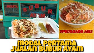 Modal awal jualan bubur ayam - pedagang 2021