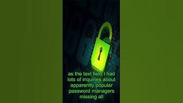 What password manager do you use? (PART 2)
