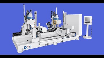 st6 CNC Double Ended Tenoner and Mortiser woodworking Machine