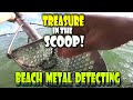 How Much Treasure is Hiding in The Water? | BEACH METAL DETECTING