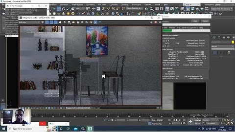 3DsMax Tutorials,Tutorial on Lighting a Stylish Furniture from Scratch in 3dsmax (P8)