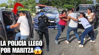 Llegó La Policía A Traer A Maritzayova Sac0 A Maritza A G0Lp3S Del Carr0Tienes Que Ver Esto