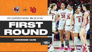 Utah vs. Gardner-Webb - First Round NCAA tournament extended highlights