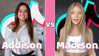 Addison Rae Vs Madison TikTok Dances Compilation 2020