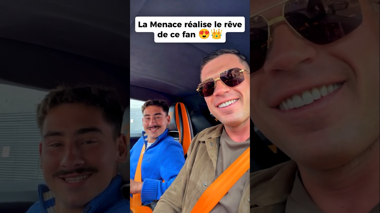 La Menace fait plaisir à un fan 😳♥️ #lamenace #pourtoi #fyp #viral #emotions #respect