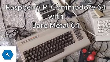 Raspberry Pi with actual Commodore 64 Keyboard - BMC64 Pi, NO Keyrah required!