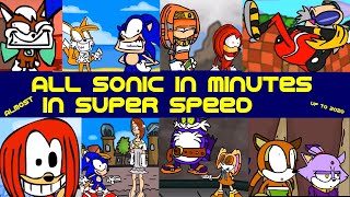 Sonic in minutes in 92 minutes