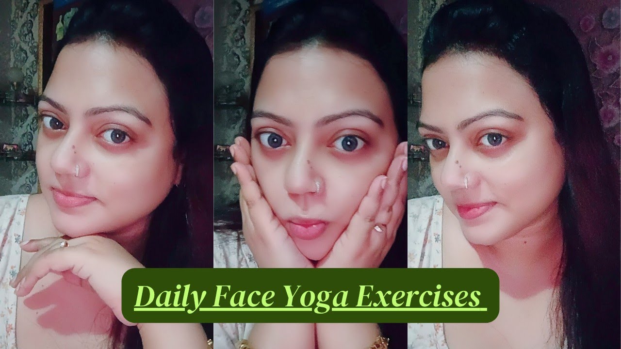 Daily Face Yoga Exercises 😍🫰🥰 | 