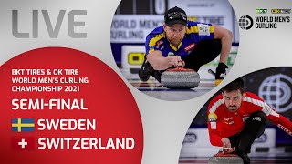Sweden v Switzerland - Semi-final - World Men's Curling Championship 2021