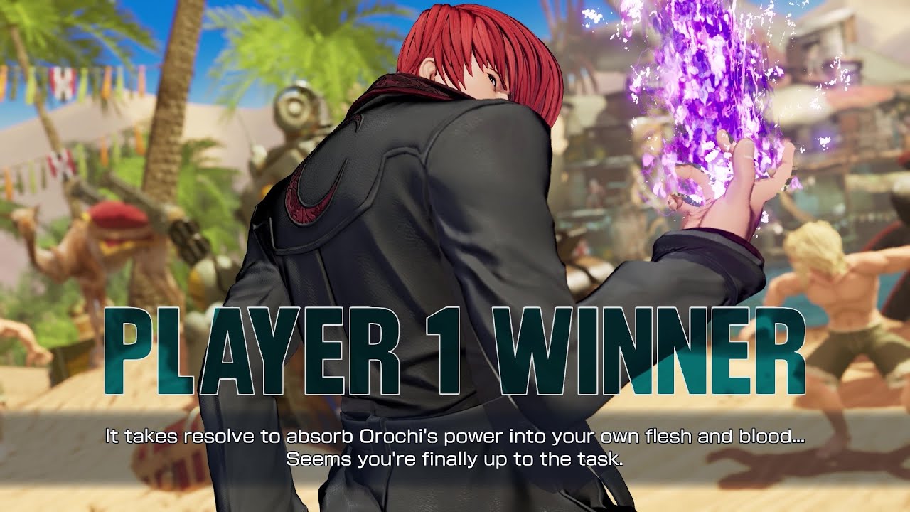 Iori Yagami All Win Quotes - KOF XV 