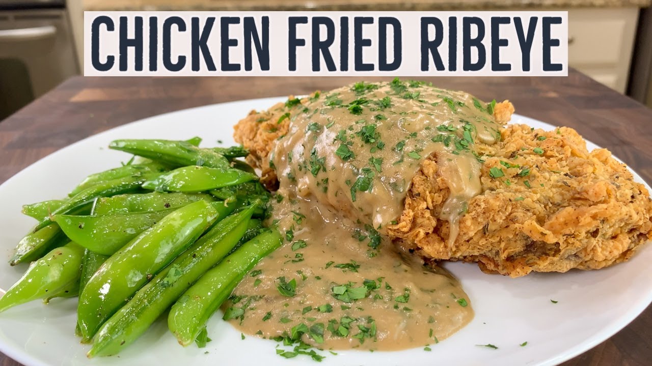 Chicken Fried Ribeye with Brown Gravy - YouTube