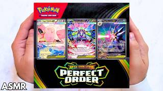 ASMR | Opening 55 Packs of Perfect Order Pokemon Cards ✨ INSANE Pulls