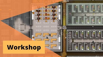 Prison Architect Episode 5. Workshop