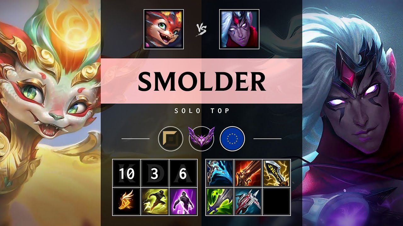 Smolder Top vs Varus - EUW Master Patch 25.18