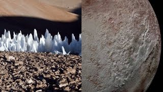 NASA Solving the Mystery of Pluto’s Giant Blades of Ice