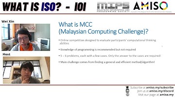 International Olympiad in Informatics (IOI) - What is IOI? Ft: Tan Wei Xin