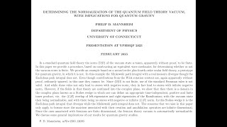 Philip Mannheim, 16/02/2023