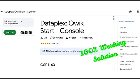 Dataplex: Qwik Start - Console| #2025 | #GSP1143 |#qwiklabs |#solution | #solutions |#trending
