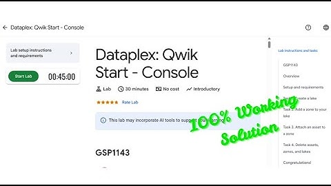 Dataplex: Qwik Start - Console| #2025 | #GSP1143 |#qwiklabs |#solution | #solutions |#trending