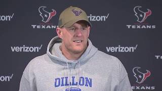 JJ Watt on Texans' record: 'Obviously, we love winning'