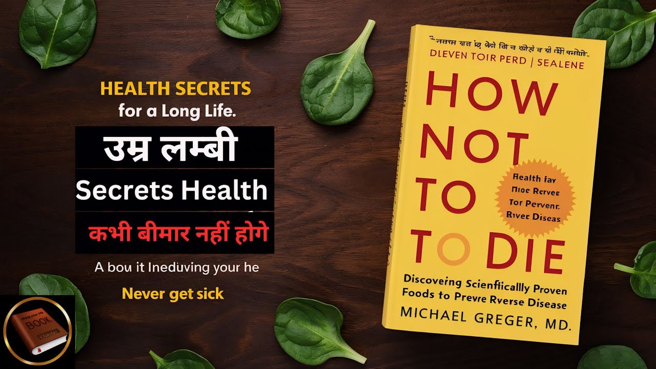 🥬🥬लम्बी उम्र || How not to die audio book in hindi || book summary ...🙏🙏