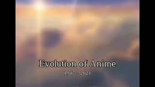 Evolution of Anime 1907 - 2021