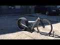 Araba Lastikli Bisiklet Boya Hazırlıkları / paRt1 - Bisikleti Yaktık-Zımparaladık - Kdzairlines