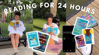 reading viral tik tok books for 24 hours 📱🤳🏽✨