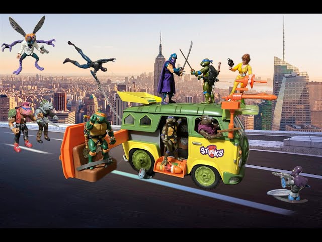 Super7 TMNT Ultimates! Party Wagon Review - YouTube