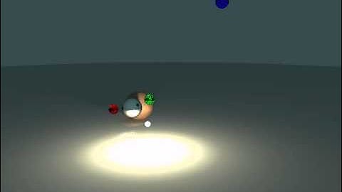 Real-time path tracing on 8600M GT with Bullet Physics: crazy bouncing balls