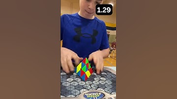 1.55 Pyraminx WORLD RECORD AVERAGE by Ezra Shere #shorts