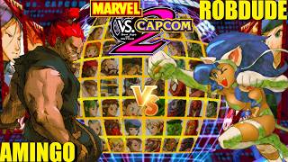 Marvel vs Capcom 2: AMINGO vs ROBDUDE