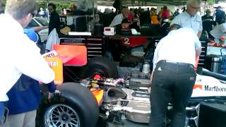 Goodwood 2014, 1997 Penske-Mercedes PC26 Indycar Startup And Revs Goodwood 2014, 1997 Penske-Mercedes PC26 Indycar Startup And Revs