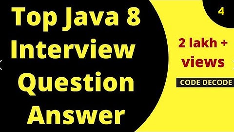 Stream API |Java 8 new features || Java 8 Interview Questions and Answers  Live Demo with Examples