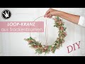 DIY-Trend: LOOP-KRANZ aus TROCKENBLUMEN binden | Step by Step-Anleitung für Anfänger |DekoideenReich