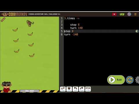CodeMonkey Skill Mode 3-4