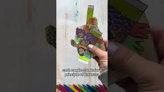 3D Kwanzaa Colouring