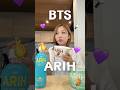 BTSが作ったARIHを食べる🫰💜#Shorts /yurika